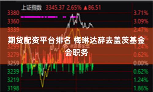 期货配资平台排名 梅琳达辞去盖茨基金会职务