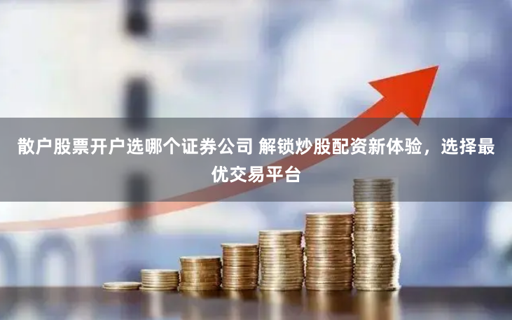 散户股票开户选哪个证券公司 解锁炒股配资新体验，选择最优交易平台