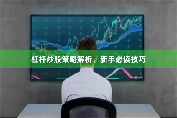 杠杆炒股策略解析，新手必读技巧